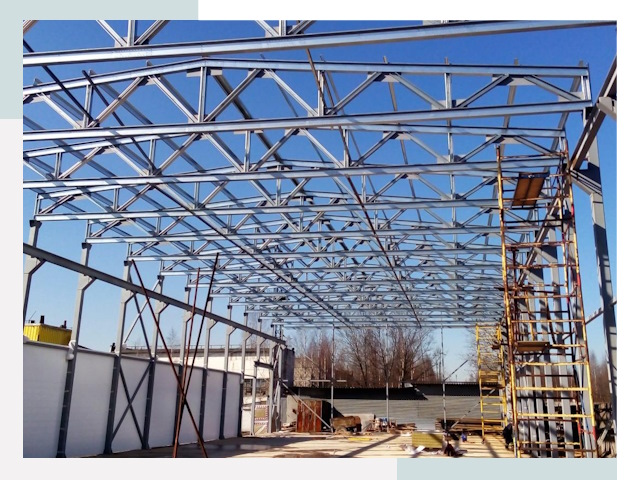 Строительство цехов в Солнечногорск от 624 руб. под ключ