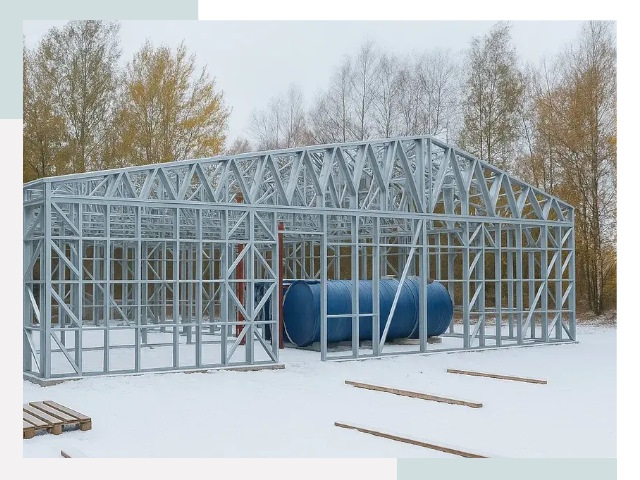 Металлические ангары в Солнечногорске