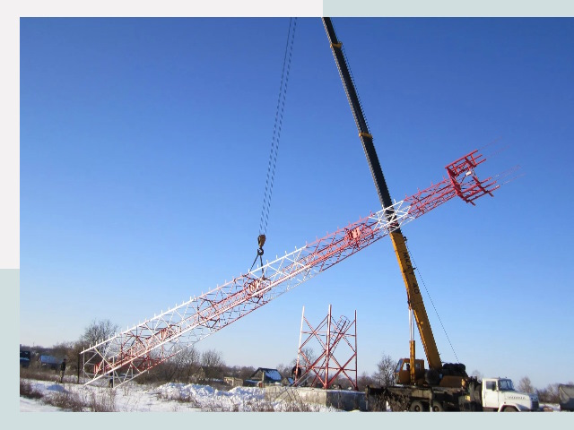 Строительство башен связи в Солнечногорске от 624 руб.