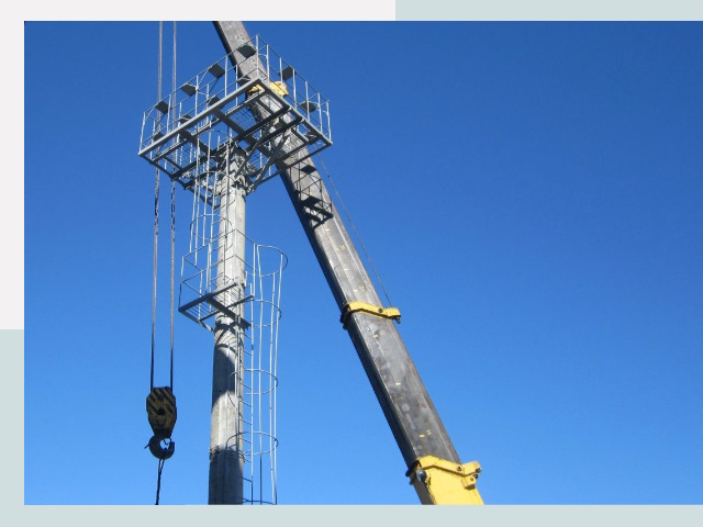 Монтаж осветительных мачт в Солнечногорск от 624 руб.